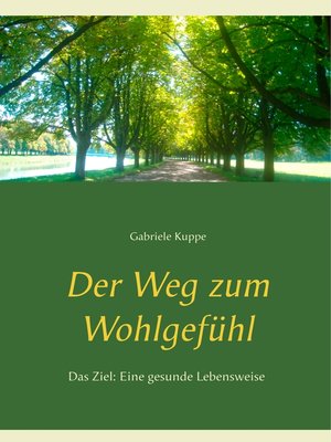 cover image of Der Weg zum Wohlgefühl
